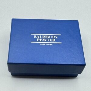 Solid Salisbury Pewter Bangle Cuff Bracelet May Flower Lily of Valley Engraved